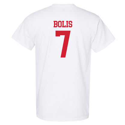 Nebraska - NCAA Men's Basketball : Justin Bolis - Generic Shersey T-Shirt-1