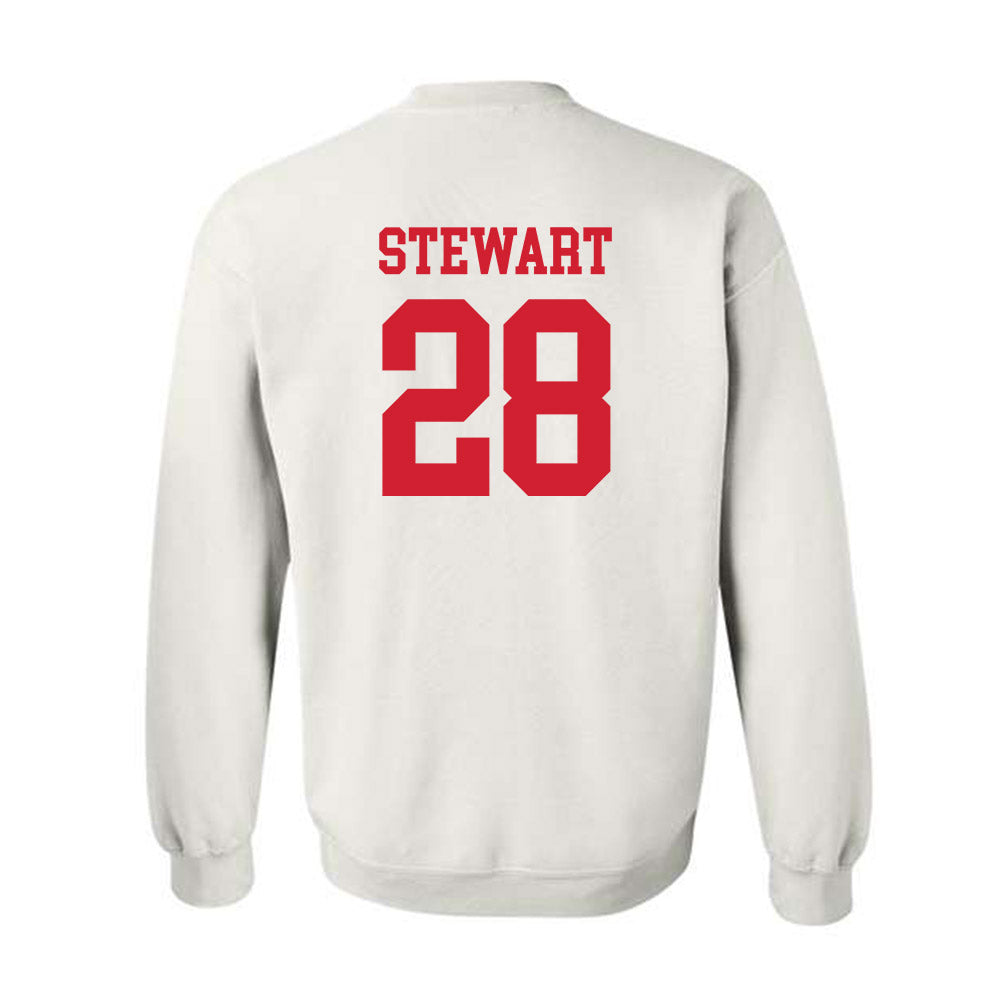 Nebraska - NCAA Baseball : Braxton Stewart - Generic Shersey Crewneck Sweatshirt-1
