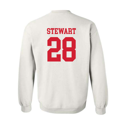 Nebraska - NCAA Baseball : Braxton Stewart - Generic Shersey Crewneck Sweatshirt-1