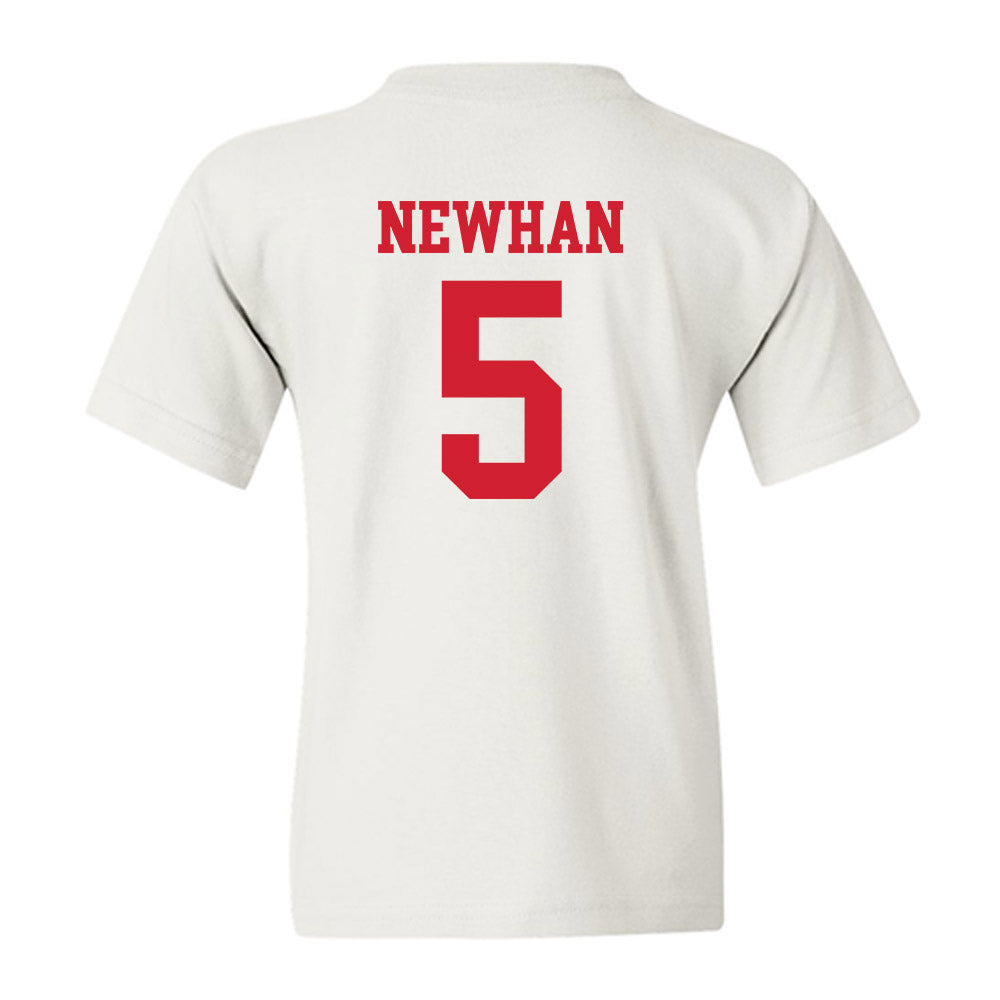 Nebraska - NCAA Baseball : Nico Newhan - Generic Shersey Youth T-Shirt-1