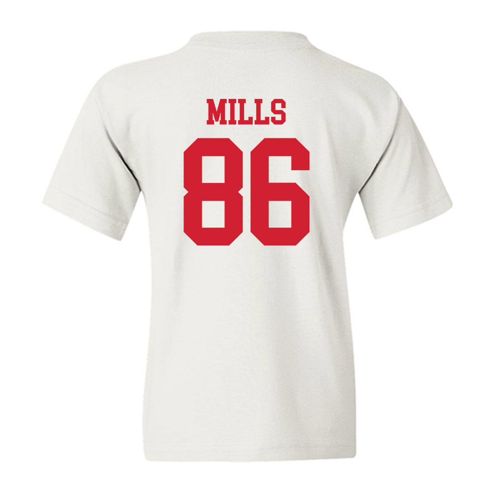 Nebraska - NCAA Football : Cortez Mills - Generic Shersey Youth T-Shirt-1