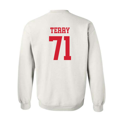 Nebraska - NCAA Football : Tyson Terry - Generic Shersey Crewneck Sweatshirt-1