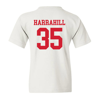 Nebraska - NCAA Baseball : Ryan Harrahill - Generic Shersey Youth T-Shirt-1