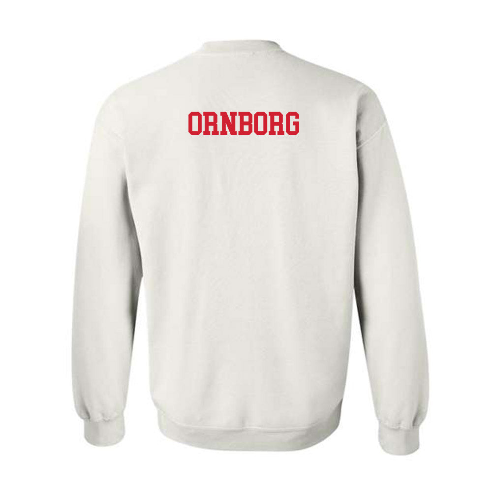 Nebraska - NCAA Men's Track & Field : Albin Ornborg - Generic Shersey Crewneck Sweatshirt-1