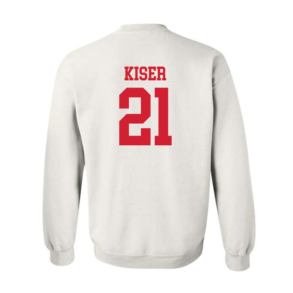 Nebraska - NCAA Women's Soccer : Izzie Kiser - Generic Shersey Crewneck Sweatshirt-1