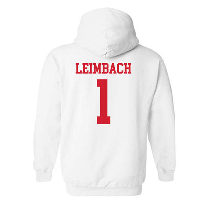 Nebraska - NCAA Women's Volleyball : Keri Leimbach - Generic Shersey Hooded Sweatshirt-1