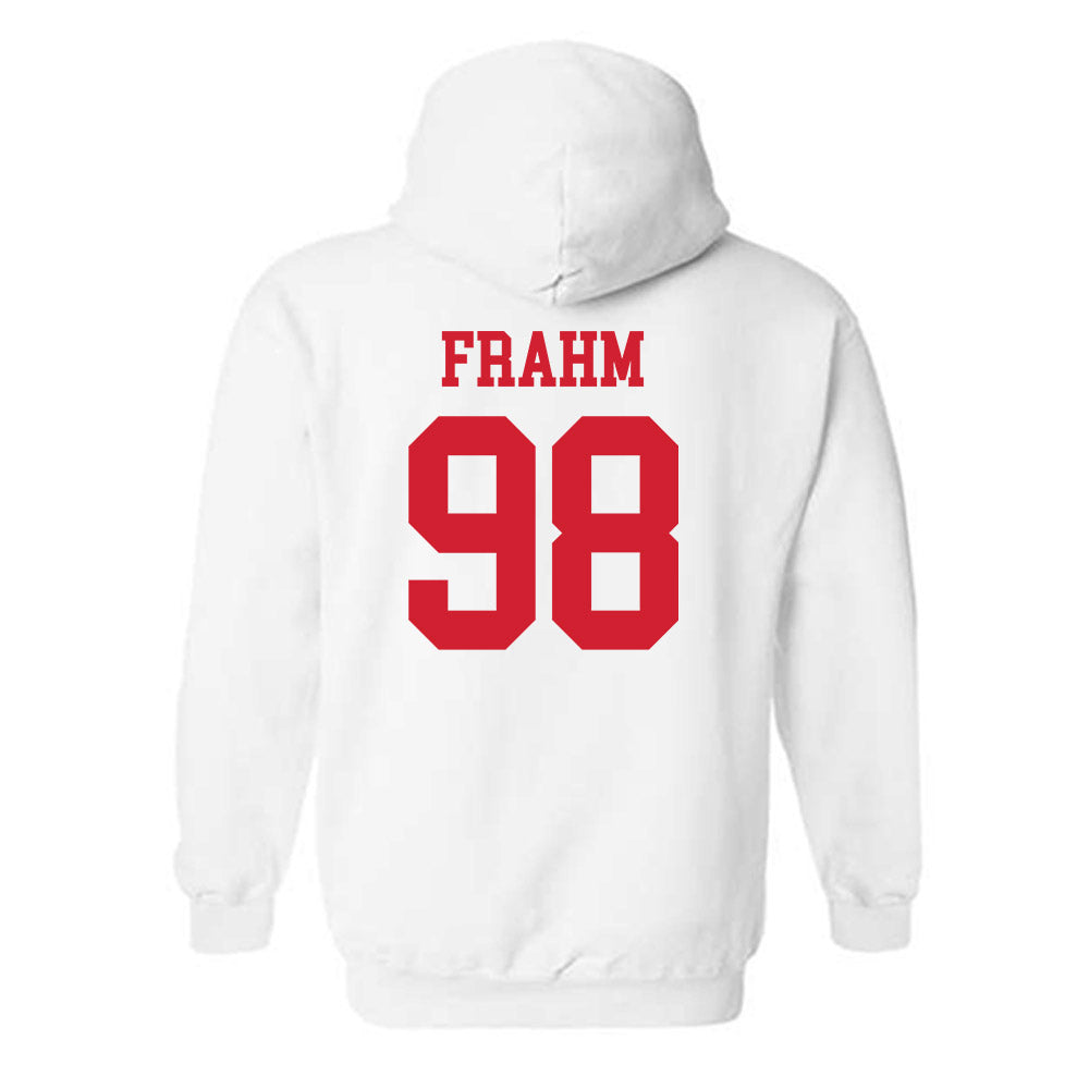 Nebraska - NCAA Softball : Jordyn Frahm - Generic Shersey Hooded Sweatshirt-1
