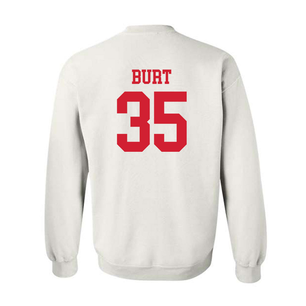 Nebraska - NCAA Men's Basketball : Henry Burt - Generic Shersey Crewneck Sweatshirt-1