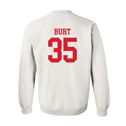 Nebraska - NCAA Men's Basketball : Henry Burt - Generic Shersey Crewneck Sweatshirt-1