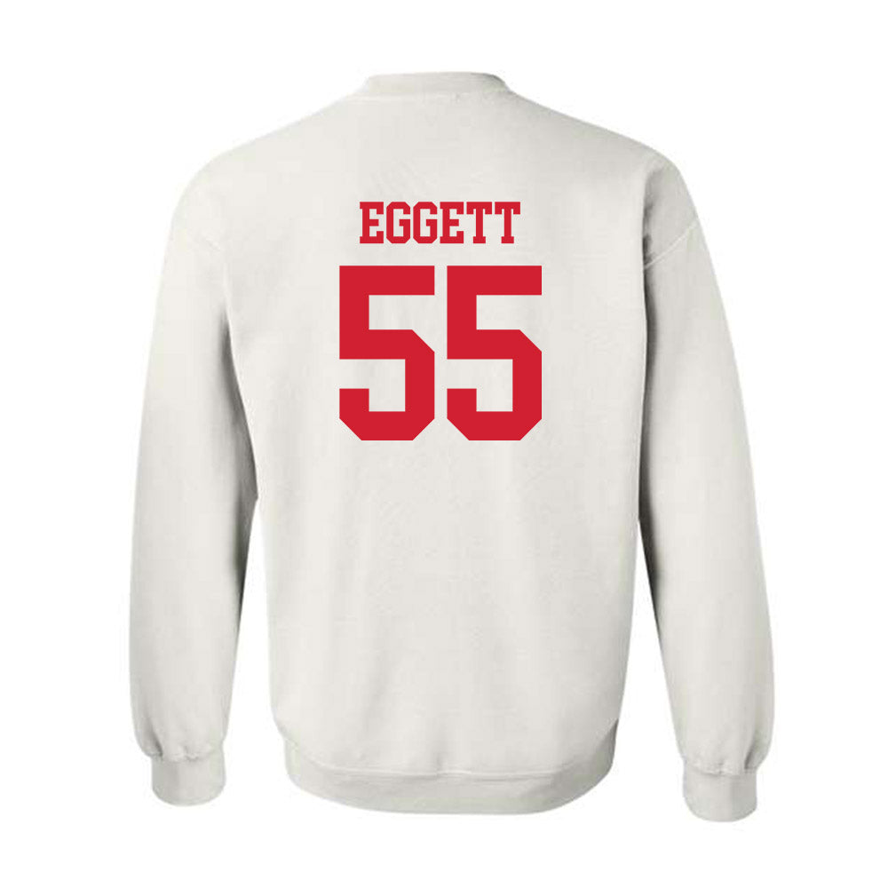 Nebraska - NCAA Women's Soccer : Kate Eggett - Generic Shersey Crewneck Sweatshirt-1