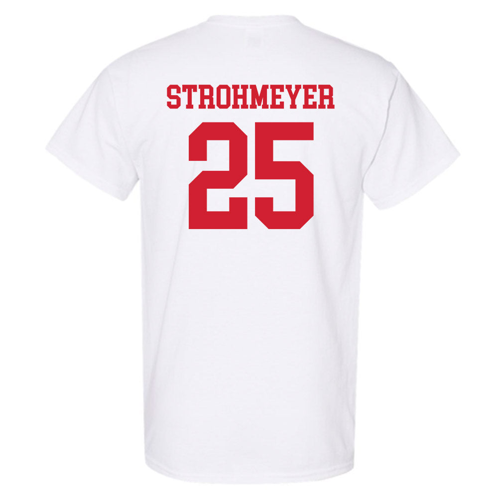 Nebraska - NCAA Baseball : Reed Strohmeyer - Generic Shersey T-Shirt-1