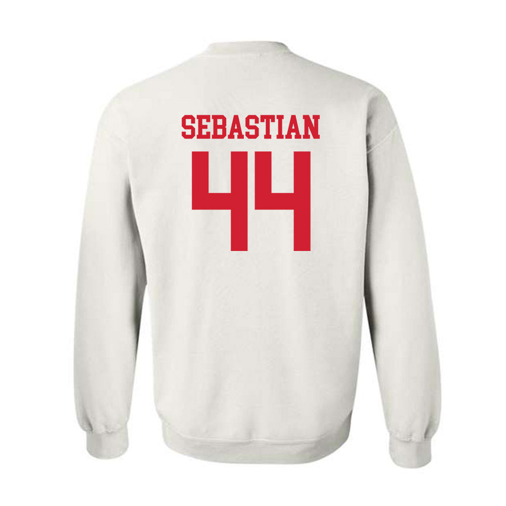 Nebraska - NCAA Baseball : Blake Sebastian - Generic Shersey Crewneck Sweatshirt-1