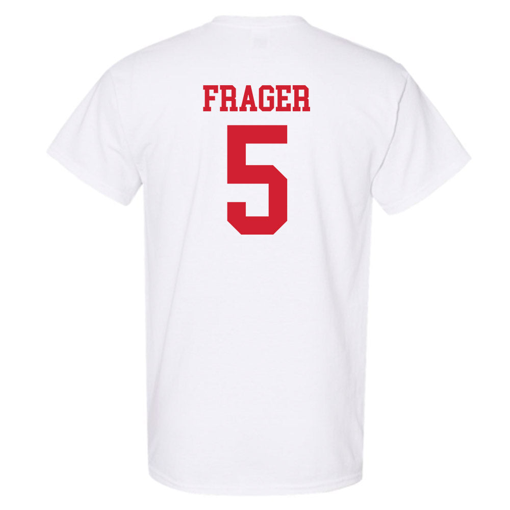 Nebraska - NCAA Men's Basketball : Braden Frager - Generic Shersey T-Shirt-1