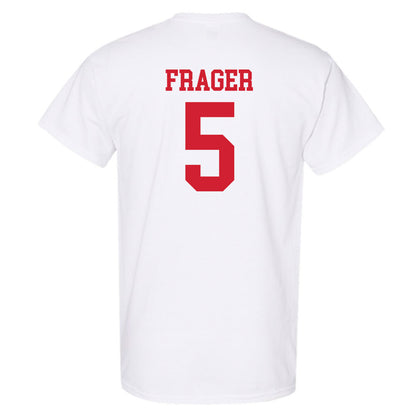 Nebraska - NCAA Men's Basketball : Braden Frager - Generic Shersey T-Shirt-1