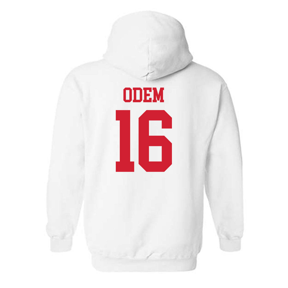 Nebraska - NCAA Football : Danny Odem - Generic Shersey Hooded Sweatshirt-1