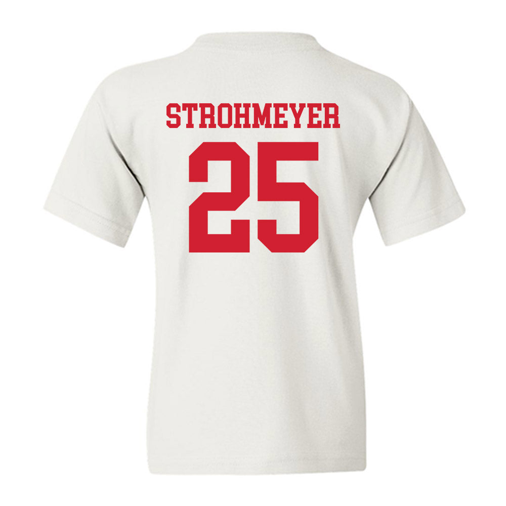 Nebraska - NCAA Baseball : Reed Strohmeyer - Generic Shersey Youth T-Shirt-1