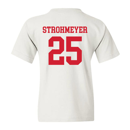 Nebraska - NCAA Baseball : Reed Strohmeyer - Generic Shersey Youth T-Shirt-1