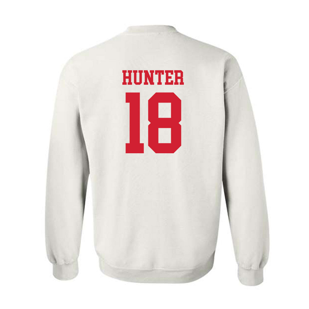 Nebraska - NCAA Women's Volleyball : Ryan Hunter - Generic Shersey Crewneck Sweatshirt-1