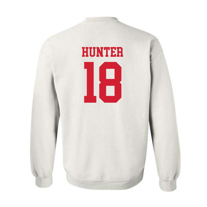 Nebraska - NCAA Women's Volleyball : Ryan Hunter - Generic Shersey Crewneck Sweatshirt-1