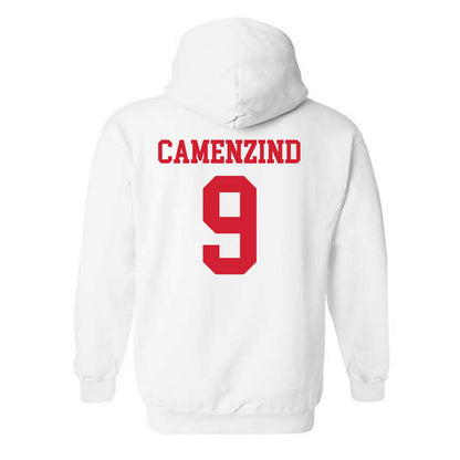 Nebraska - NCAA Softball : Hannah Camenzind - Generic Shersey Hooded Sweatshirt-1