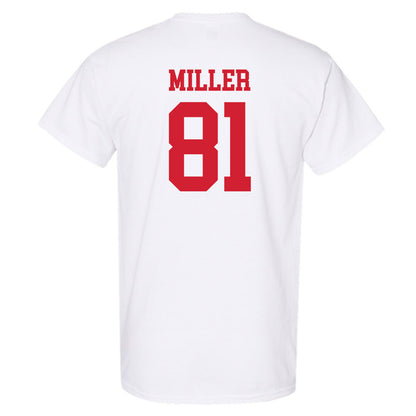 Nebraska - NCAA Football : Hayes Miller - Generic Shersey T-Shirt-1