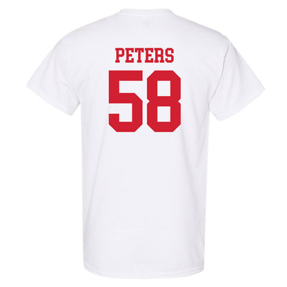 Nebraska - NCAA Football : Jake Peters - Generic Shersey T-Shirt-1