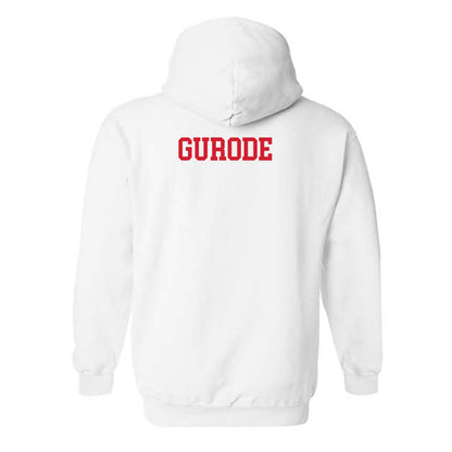 Nebraska - NCAA Women's Track & Field : Rajer Gurode - Generic Shersey Hooded Sweatshirt-1