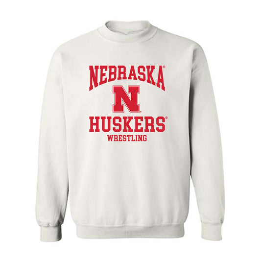 Nebraska - NCAA Wrestling : Vincent Robinson - Generic Shersey Crewneck Sweatshirt-0