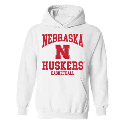 Nebraska - NCAA Men's Basketball : Damon Wilkinson - Generic Shersey Hooded Sweatshirt-0