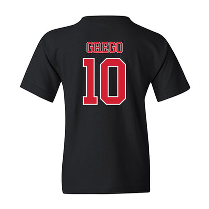 Nebraska - NCAA Baseball : Drew Grego - Generic Shersey Youth T-Shirt-1