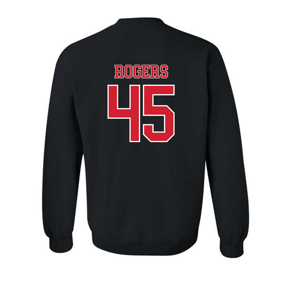Nebraska - NCAA Football : Dylan Rogers - Generic Shersey Crewneck Sweatshirt-1