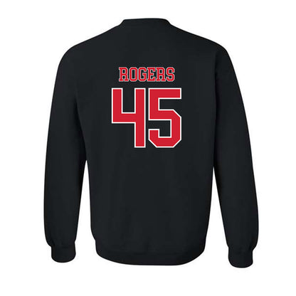 Nebraska - NCAA Football : Dylan Rogers - Generic Shersey Crewneck Sweatshirt-1