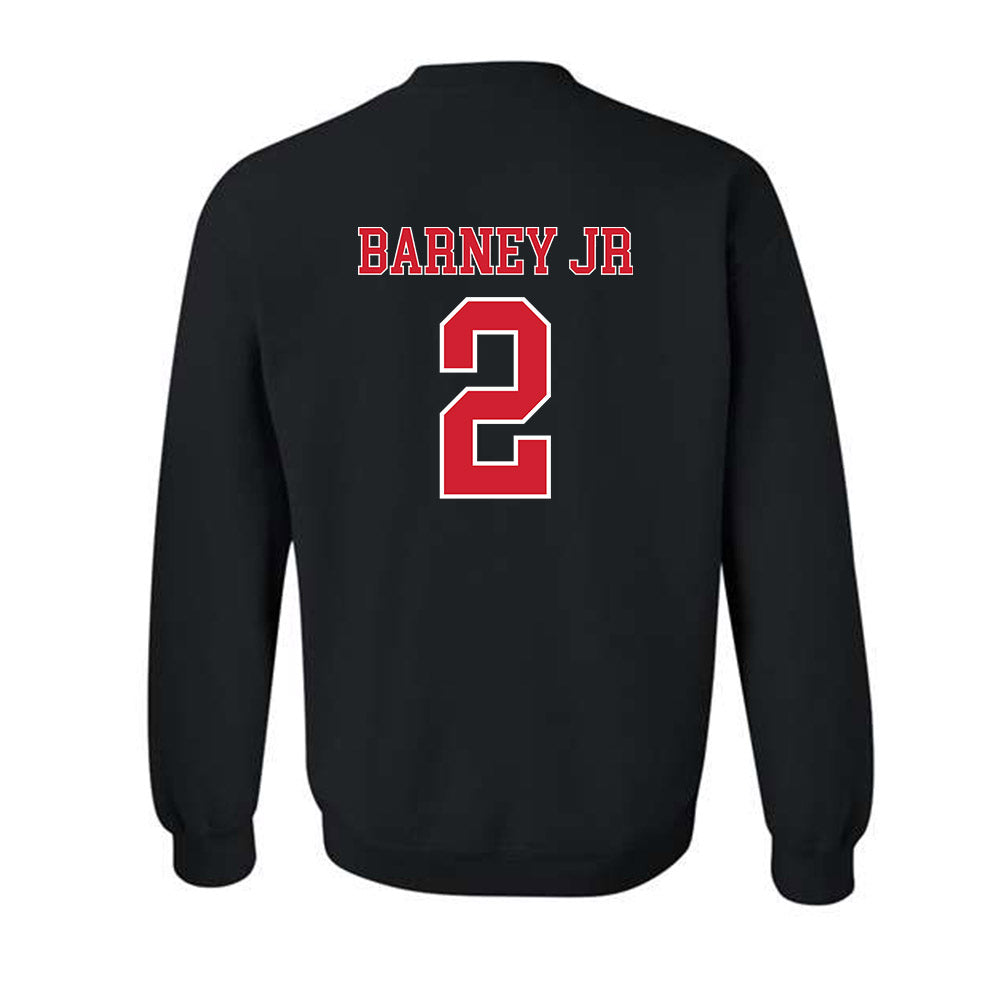 Nebraska - NCAA Football : Jacory Barney Jr - Generic Shersey Crewneck Sweatshirt-1