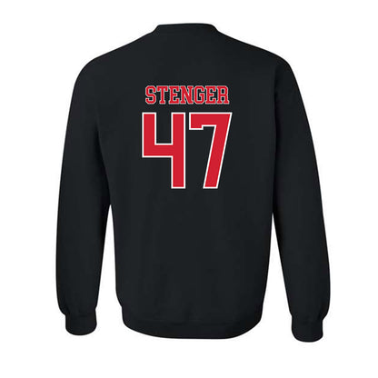 Nebraska - NCAA Football : Gage Stenger - Generic Shersey Crewneck Sweatshirt-1