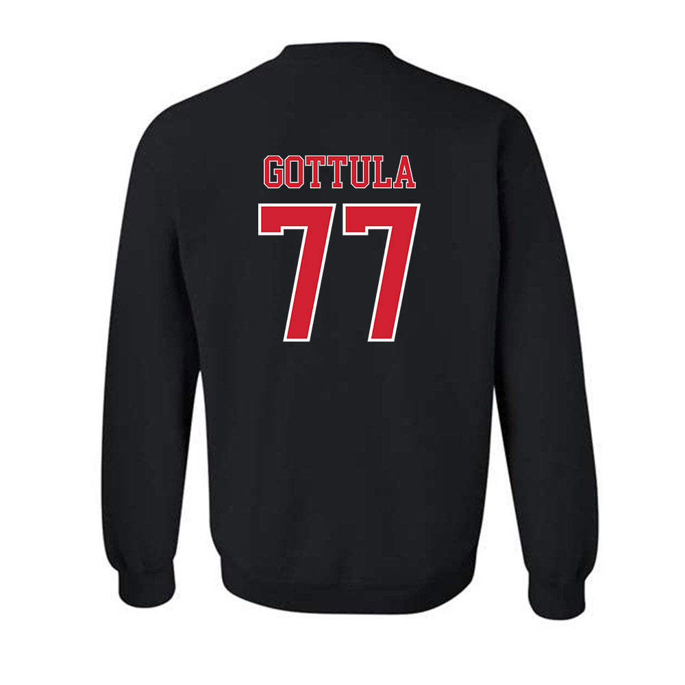 Nebraska - NCAA Football : Gunnar Gottula - Generic Shersey Crewneck Sweatshirt-1