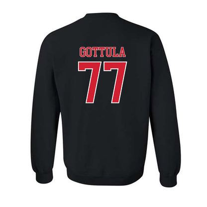 Nebraska - NCAA Football : Gunnar Gottula - Generic Shersey Crewneck Sweatshirt-1