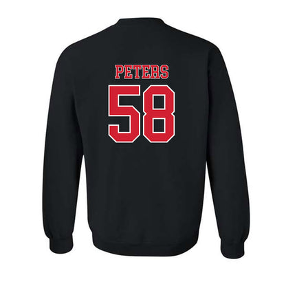 Nebraska - NCAA Football : Jake Peters - Generic Shersey Crewneck Sweatshirt-1