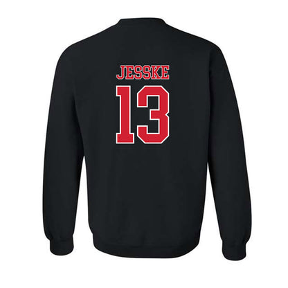 Nebraska - NCAA Baseball : Will Jesske - Generic Shersey Crewneck Sweatshirt-1