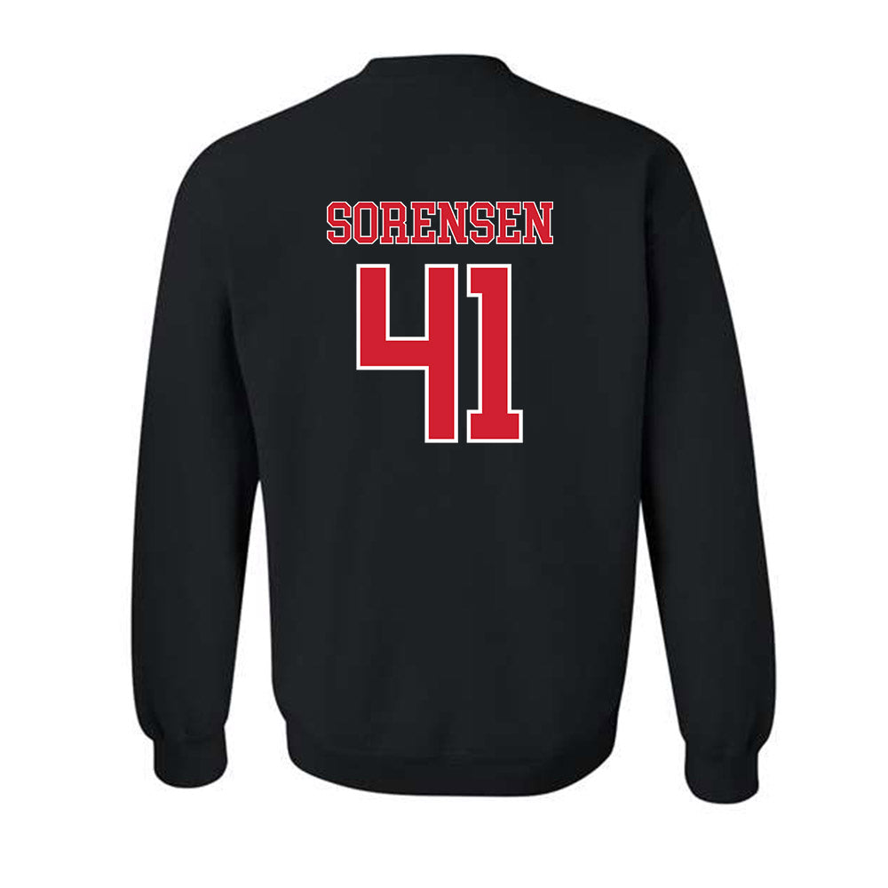 Nebraska - NCAA Football : Luke Sorensen - Generic Shersey Crewneck Sweatshirt-1