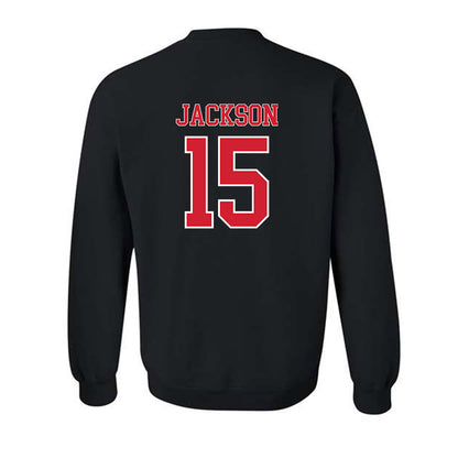 Nebraska - NCAA Women's Volleyball : Andi Jackson - Generic Shersey Crewneck Sweatshirt-1