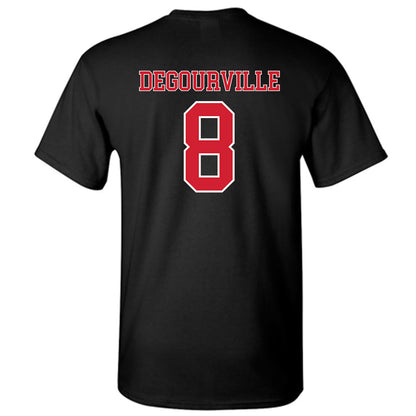 Nebraska - NCAA Men's Basketball : Taj Degourville - Generic Shersey T-Shirt-1