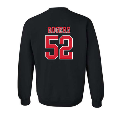Nebraska - NCAA Football : Dylan Rogers - Generic Shersey Crewneck Sweatshirt-1