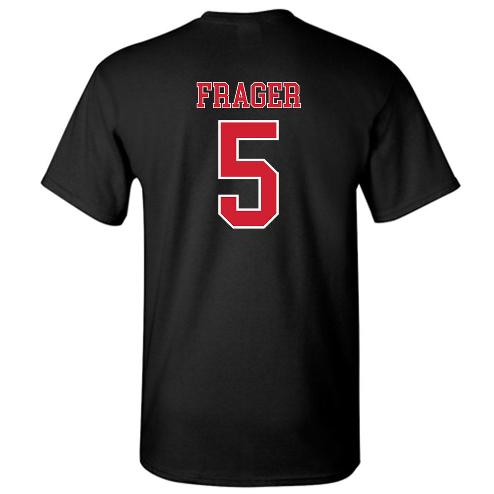 Nebraska - NCAA Men's Basketball : Braden Frager - Generic Shersey T-Shirt-1