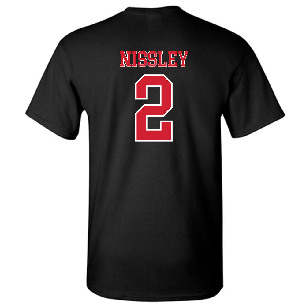 Nebraska - NCAA Women's Basketball : Logan Nissley - Generic Shersey T-Shirt-1