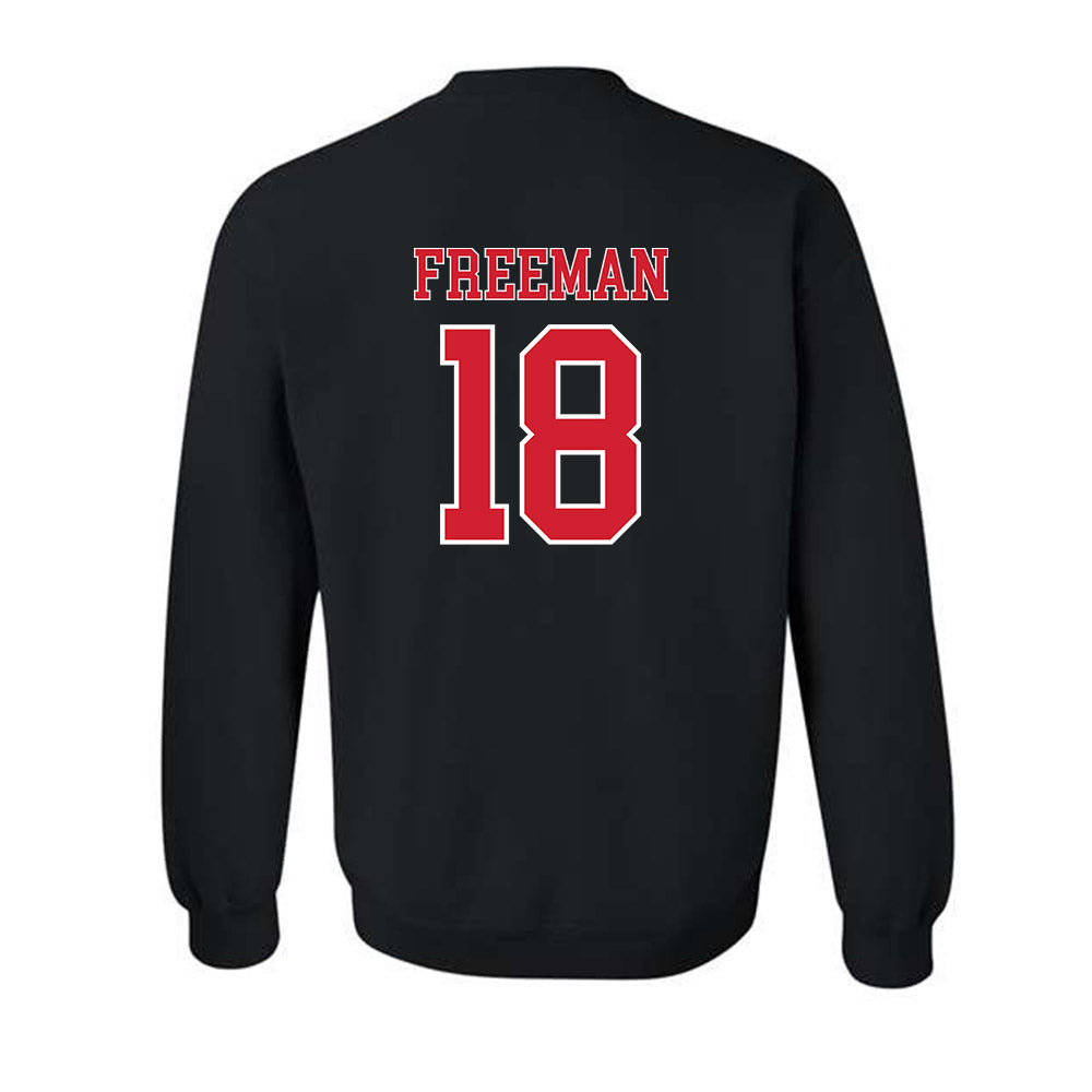 Nebraska - NCAA Baseball : Preston Freeman Freeman - Generic Shersey Crewneck Sweatshirt-1