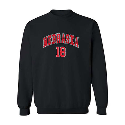 Nebraska - NCAA Baseball : Preston Freeman Freeman - Generic Shersey Crewneck Sweatshirt-0