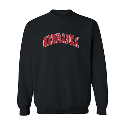 Nebraska - NCAA Men's Basketball : Damon Wilkinson - Generic Shersey Crewneck Sweatshirt-0
