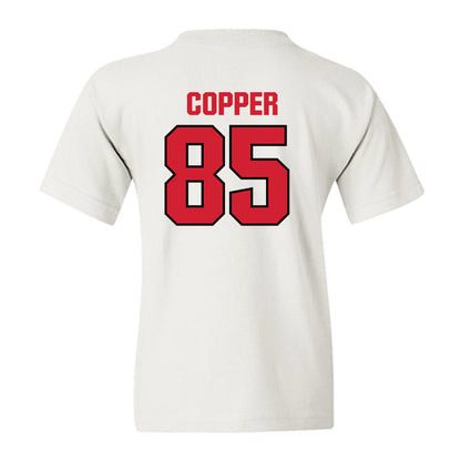 NC State - NCAA Football : Tyreek Copper - Classic Shersey Youth T-Shirt-1