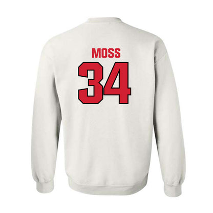 NC State - NCAA Football : Noah Moss - Classic Shersey Crewneck Sweatshirt-1
