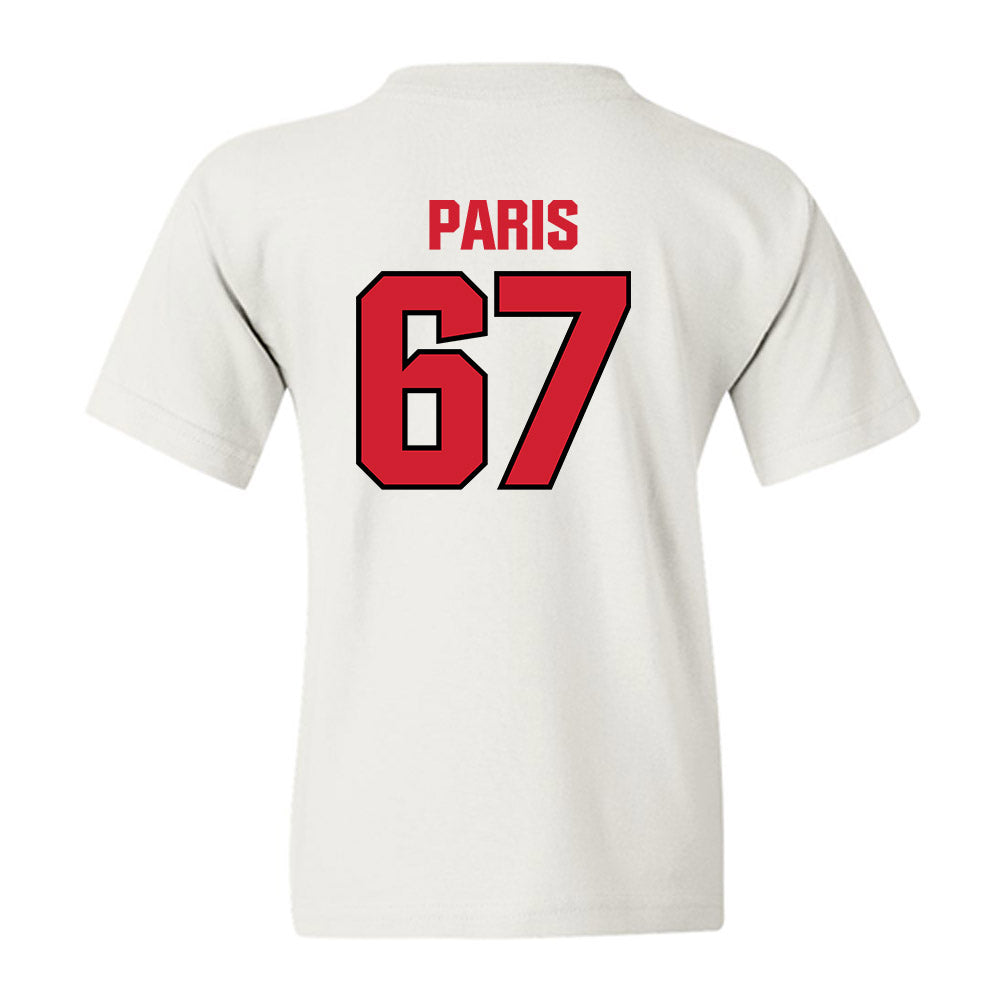 NC State - NCAA Football : Henri Paris - Classic Shersey Youth T-Shirt-1